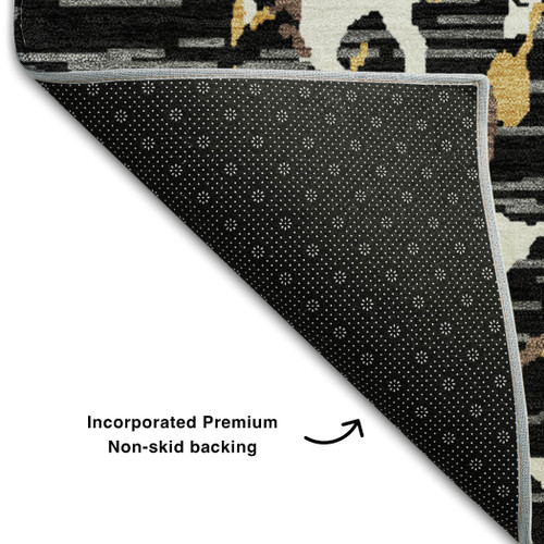 Addison Mayfield AMF1046 Black Rug