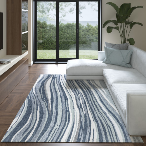 LR Home Tahoe 82652 Blue Seafoam Rug