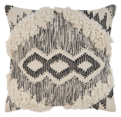 LR Home Soiree 07327 Ivory Black Pillow