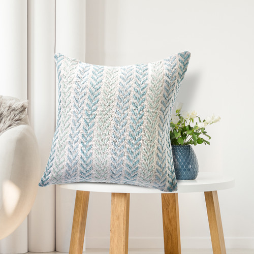 LR Home Altair 07408 Spa Blue Pillow