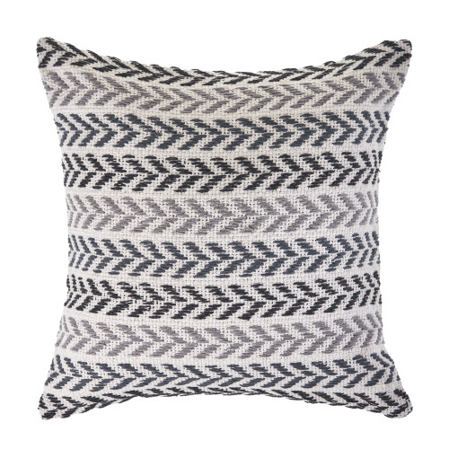 LR Home Altair 07410 Gray Black Pillow