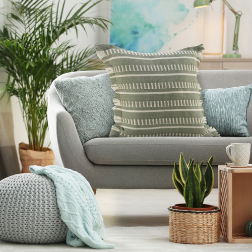 LR Home Atlantis 07589 Green Pillow