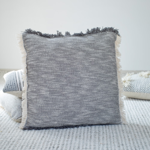 LR Home Aspen 07611 Frost Gray Pillow