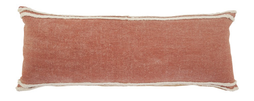 LR Home Rory 07676 Cinnamon White Pillow