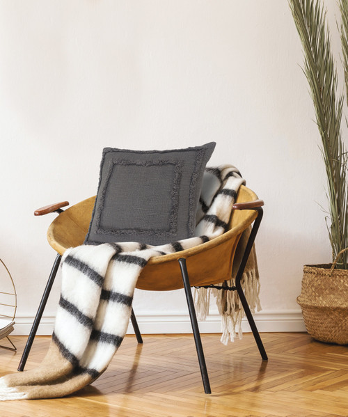 LR Home Rory 07689 Dark Gray Pillow