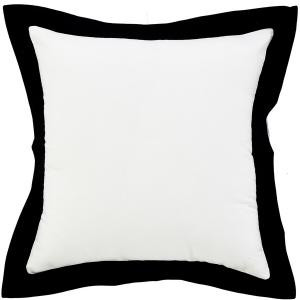 LR Home Empire 07729 Black White Pillow