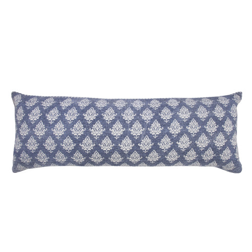 LR Home Fantasy 07798 Blue White Pillow