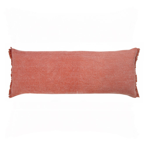 LR Home Neera 07832 Red Clay Pillow