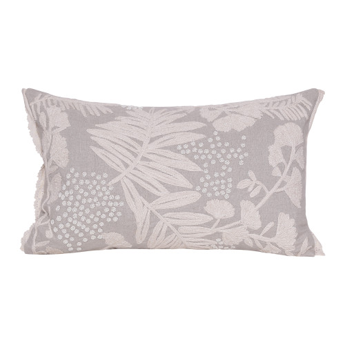 LR Home Odyssey 08098 Taupe Beige Pillow
