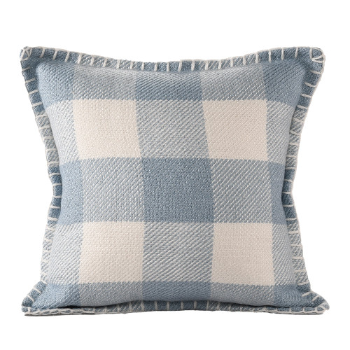 LR Home Denver 08203 Blue Ivory Pillow
