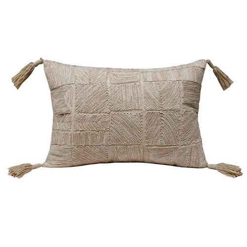 LR Home Honeydew 08345 Tan Pillow