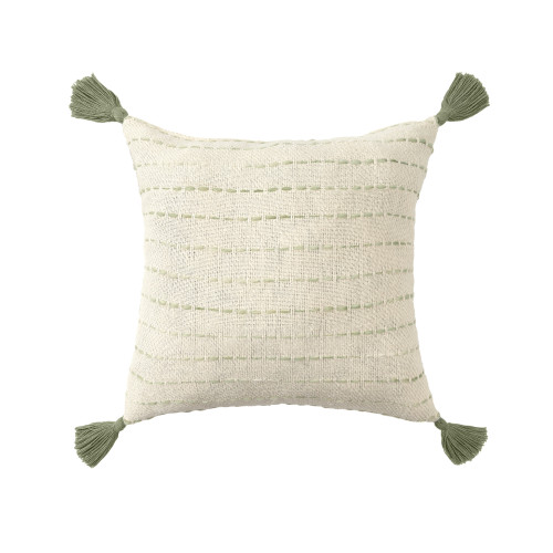 LR Home Dash 08730 Sage Ivory Pillow