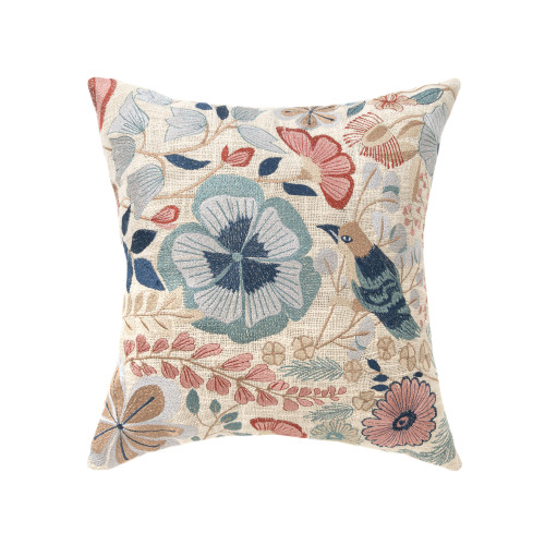 LR Home Woodland 08835 Ivory Multi Pillow