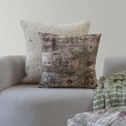 LR Home Taj 08900 Sage Green Pillow