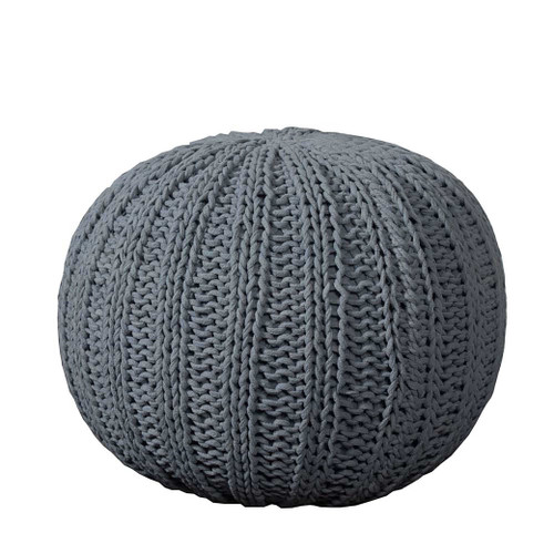 LR Home Celtic 08124 Gray Pouf