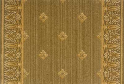 Royal Sovereign Harry 21367 Spring Moss Carpet Hallway and Stair Runner - 26" x 8 ft