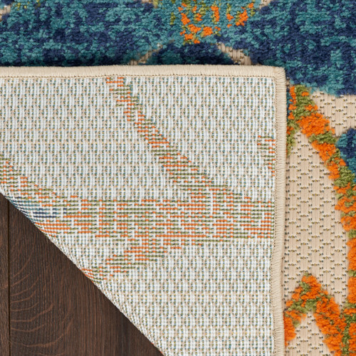 Nourison Aloha ALH05 Blue Green Rug