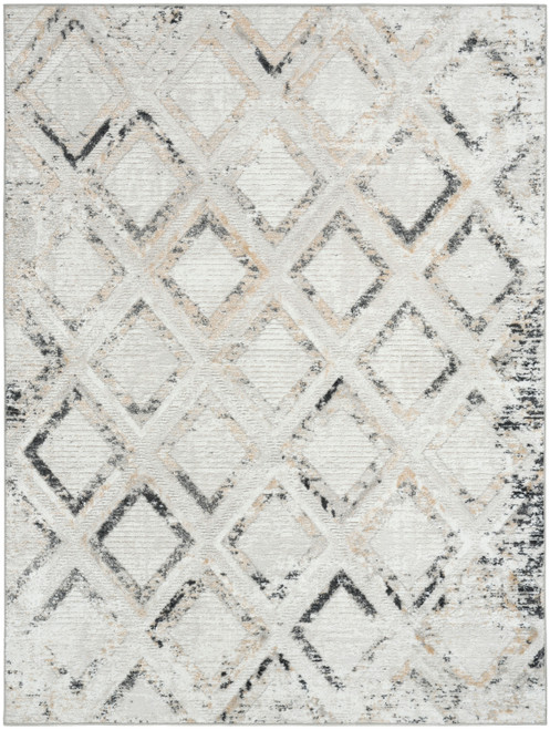 Nourison Dekor DEK05 Grey Charcoal Rug