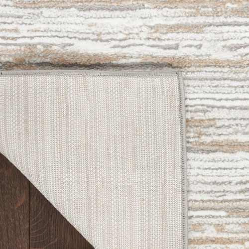 Nourison Dew DEW01 Silver Beige Rug