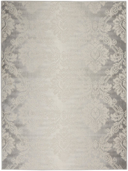 Nourison Elation ETN03 Ivory Grey Rug