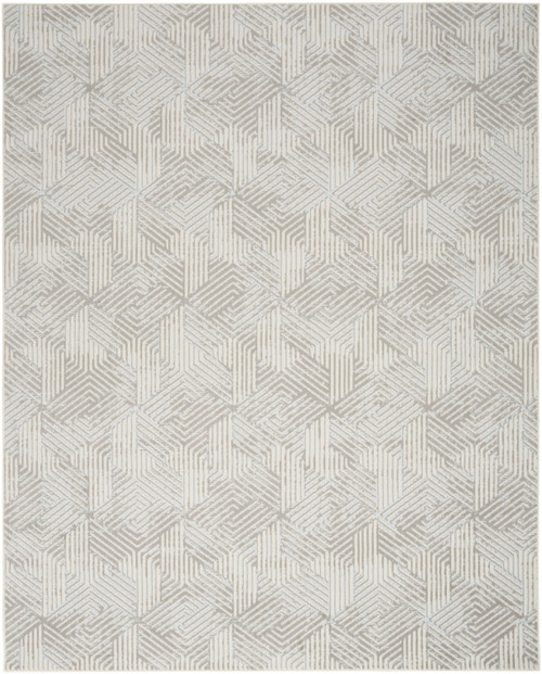 Nourison Grafix GRF39 Grey Rug