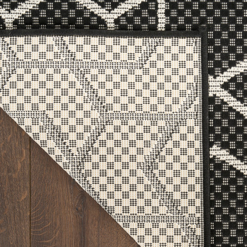 Nourison Horizon Indoor/Outdoor HOZ01 Black Rug