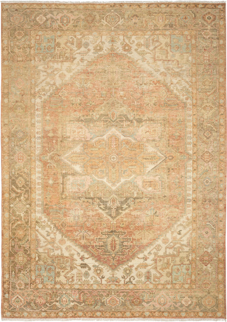 Nourison Heritage Vine HTV06 Rust Rug