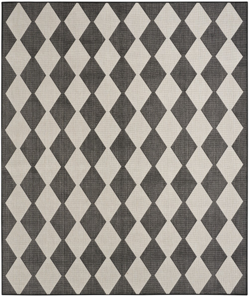 Nourison Positano POS04 Black Rug