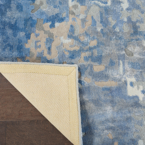 Nourison Prismatic PRS17 Denim Rug