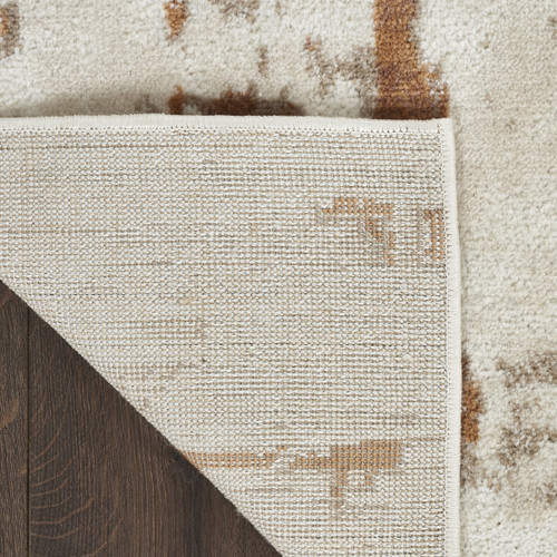 Nourison Quarry QUA01 Ivory Rust Rug