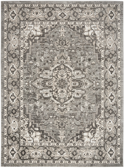 Nourison Quarry QUA05 Grey Rug