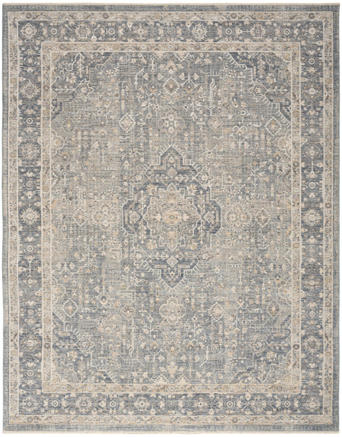 Nourison Retreat RET02 Blue Rug