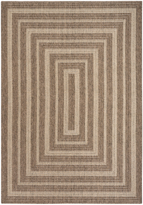 Nourison Tulum TLM04 Brown Rug