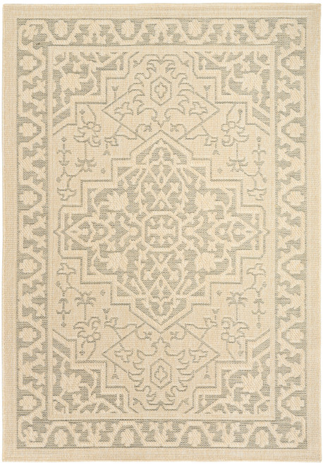 Nourison Tulum TLM05 Taupe Olive Rug