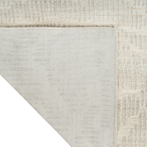 Nourison Calvin Klein CK079 Notes NOT01 Ivory Silver Rug