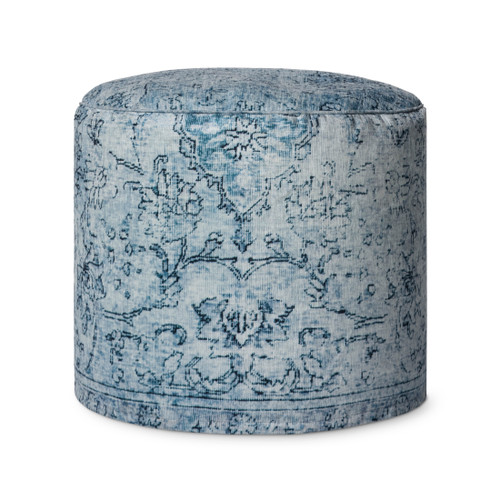 Loloi LPF559 Slate Pouf