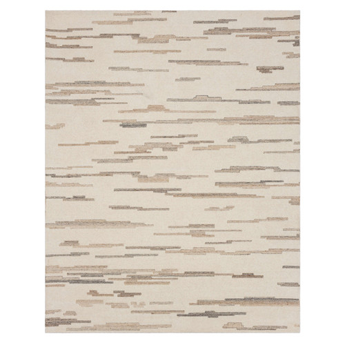 Karastan Forsyth Park R1413 070 Oyster Creek Ivory Beige Rug