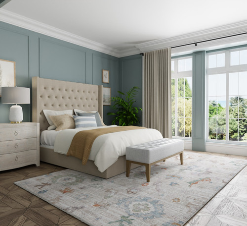 Feizy Dartmouth 39QKF Tan Brown Blue Area Rug