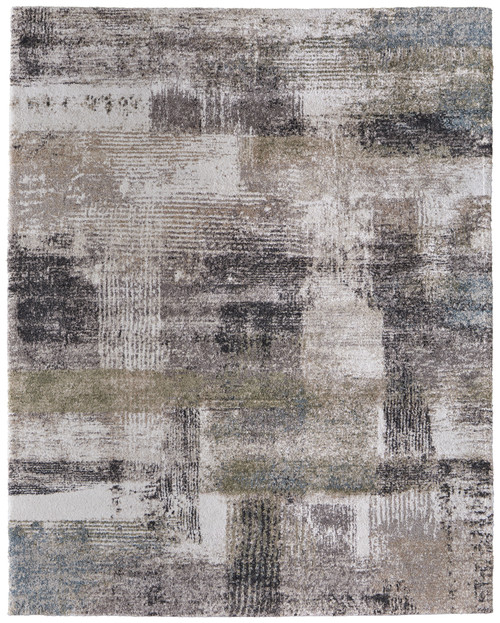 Feizy Skyview 39Q9F Gray Taupe Ivory Area Rug