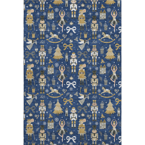 Dalyn Merry & Bright MY29 Navy Rug