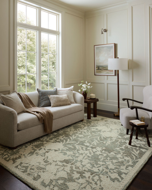 Loloi Lenore LNO-02 Lagoon Wheat Rug