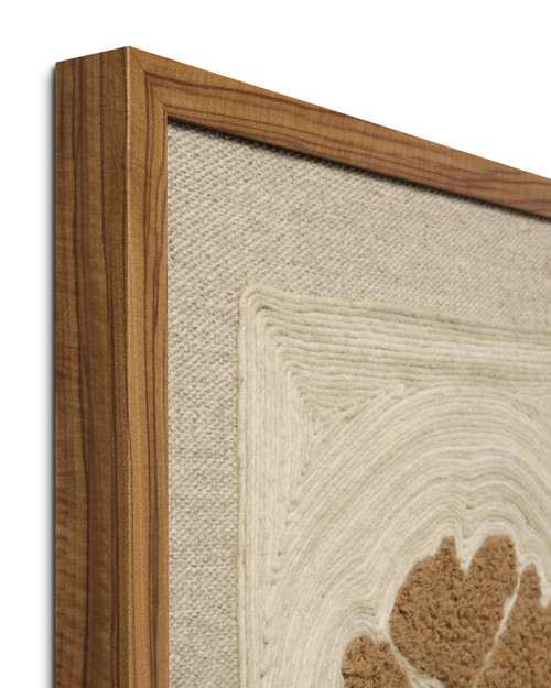 Loloi Clover & Clay CLOVE Brown Wall Art