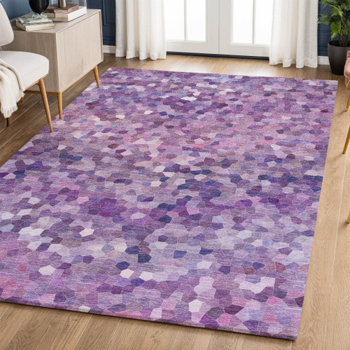 Dalyn Kaleidoscope KL1 Plum Rug