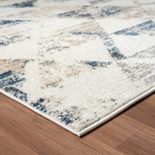 LR Home Bristol 82137 Ivory Blue Rug