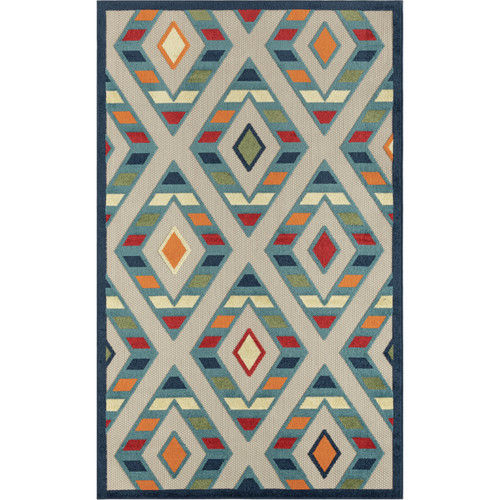 LR Home Copa Cabana 81818 Multicolor Rug