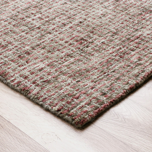LR Home Criss Cross 81300 Brown Red Rug