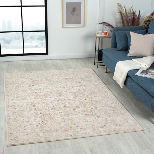 LR Home Lancaster 82300 Rust Rug