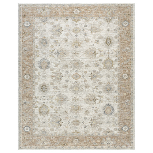 LR Home Miranda 82914 Cream Rust Rug