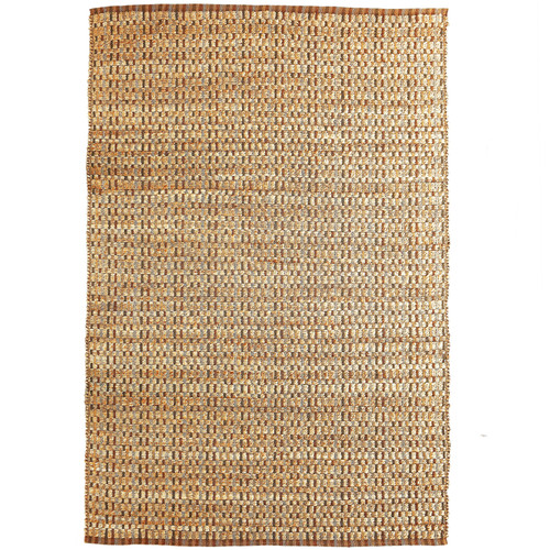 LR Home Natural Fiber 03306 Natural Brown Rug