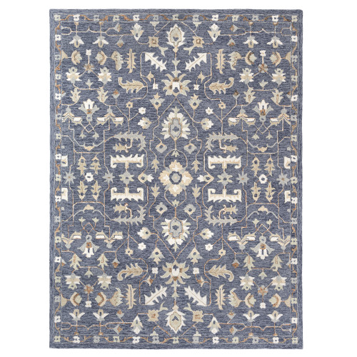 LR Home Pallor 82791 Blue Beige Rug